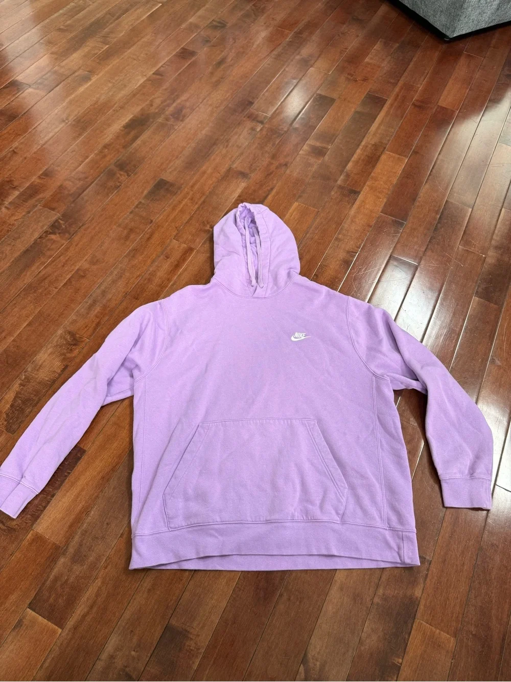 Nike Women's Lavender Hoodie with White Swoosh, size XL - Picture 7 of 12